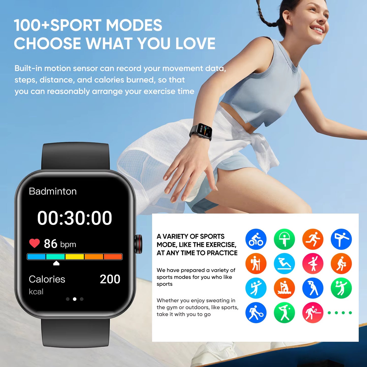 Health Smart Fitness Tracker Smart Watch