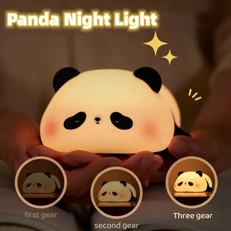 Silicone Panda LED Night Light